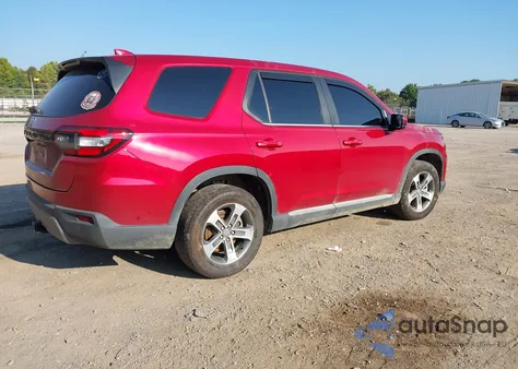 2025 Honda Pilot Exl z USA, uszkodzony, nr VIN 5FNYG1H42SB014949